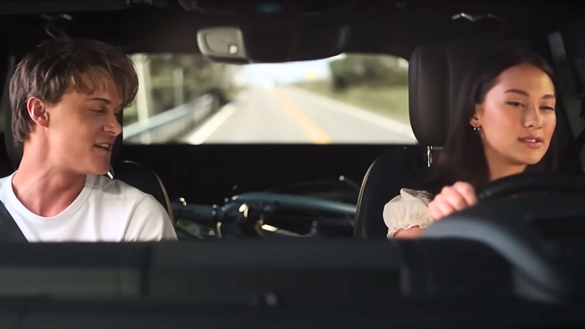 Christopher Briney and Lola Tung in 'The Summer I Turned Pretty' Season 3