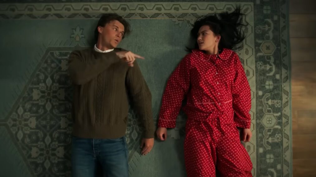Christopher Briney and Lola Tung in 'The Summer I Turned Pretty' Season 3