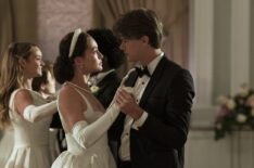 Lola Tung and Christopher Briney in The Summer I Turned Pretty