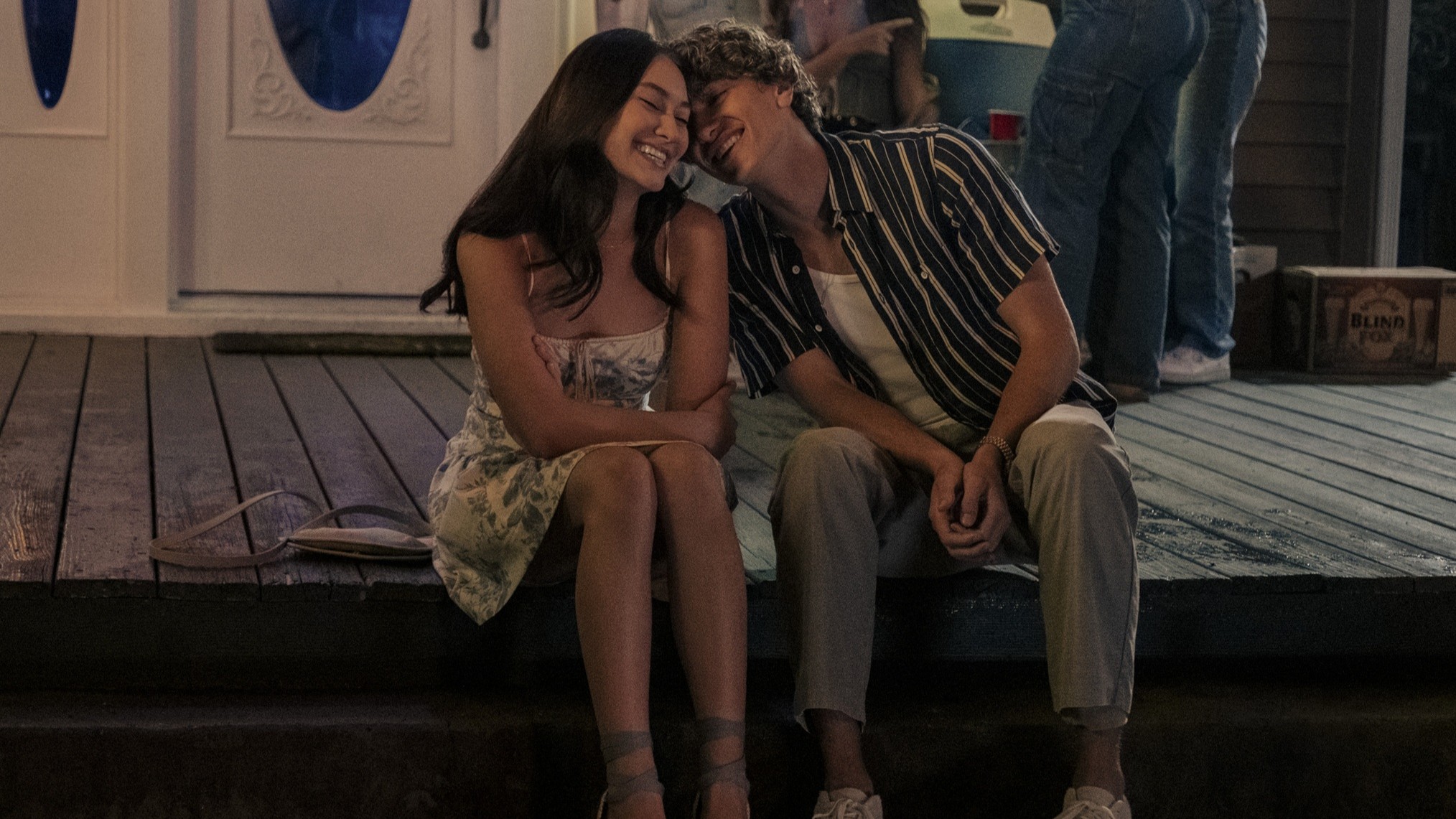 Lola tung and Gavin Casalegno in 'The Summer I Turned Pretty' Season 3