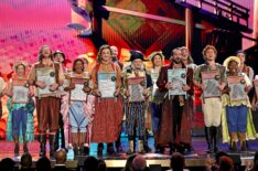 Preston Truman Boyd, Samantha Williams, Jinkx Monsoon, David Hyde Pierce, Ramin Karimloo, Nicholas Barasch, and the cast of 'Pirates! The Penzance Musical'