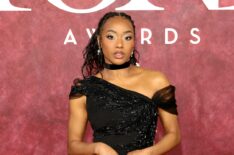 Alyah Chanelle Scott at the 2025 Tony Awards at Radio City Music Hall on June 8, 2025 in New York City