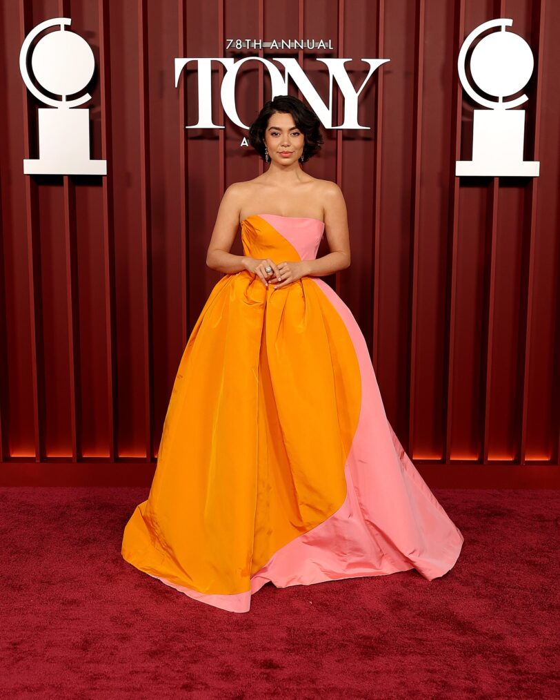 Auli'i Cravalho at the 2025 Tony Awards at Radio City Music Hall on June 8, 2025 in New York City