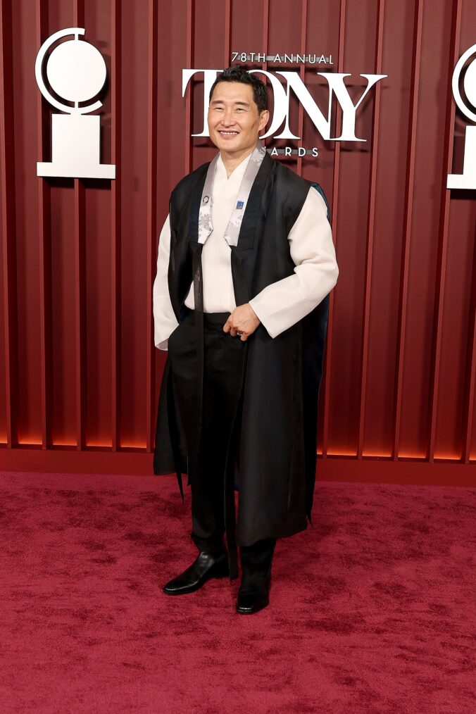 Daniel Dae Kim at the 2025 Tony Awards at Radio City Music Hall on June 8, 2025 in New York City