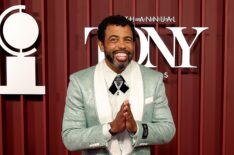 Daveed Diggs at the 2025 Tony Awards at Radio City Music Hall on June 8, 2025 in New York City