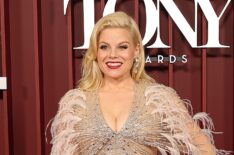 Megan Hilty at the 2025 Tony Awards at Radio City Music Hall on June 8, 2025 in New York City