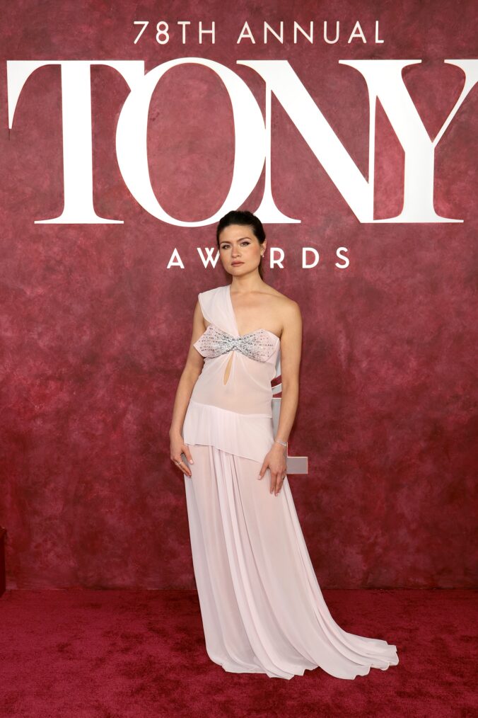 Phillipa Soo at the 2025 Tony Awards at Radio City Music Hall on June 8, 2025 in New York City