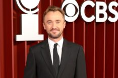Tom Felton at the 2025 Tony Awards at Radio City Music Hall on June 8, 2025 in New York City