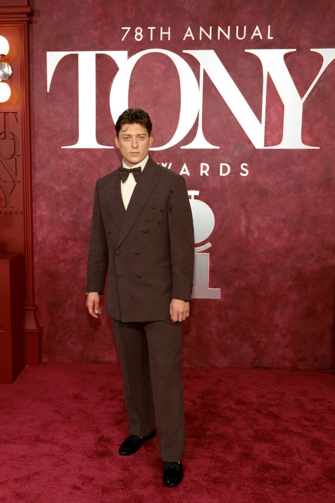 Tom Francis at the 2025 Tony Awards at Radio City Music Hall on June 8, 2025 in New York City