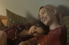 Amelia Eve as Jamie and Victoria Pedretti as Dan in the Haunting of Bly Manor