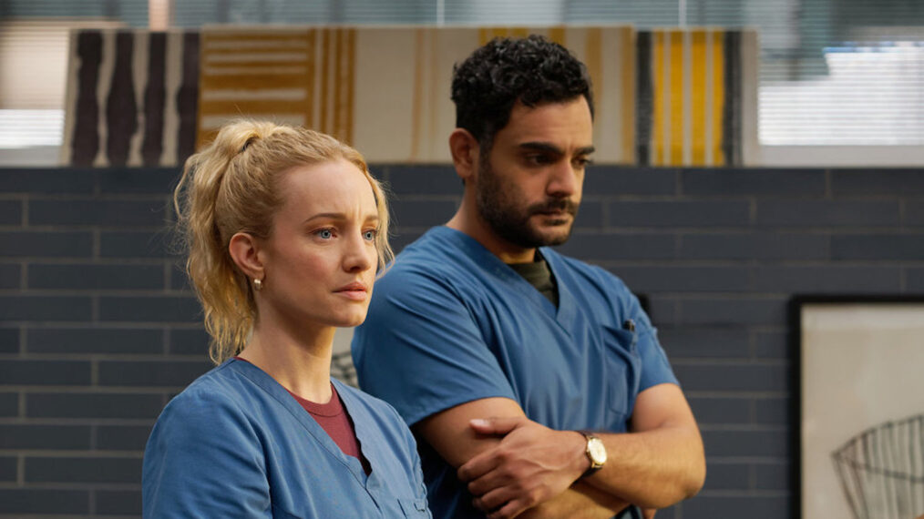 Laurence Leboeuf as Dr. Magalie Leblanc, Hamza Haq as Dr. Bashir Hamed — 'Transplant' Season 4 Premiere