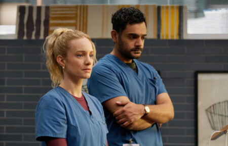 Laurence Leboeuf as Dr. Magalie Leblanc, Hamza Haq as Dr. Bashir Hamed — 'Transplant' Season 4 Premiere