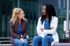 Laurence Leboeuf as Dr. Magalie Leblanc, Ayisha Issa as June Curtis — 'Transplant' Season 4 Episode 8 'All I Have Is How I Feel'