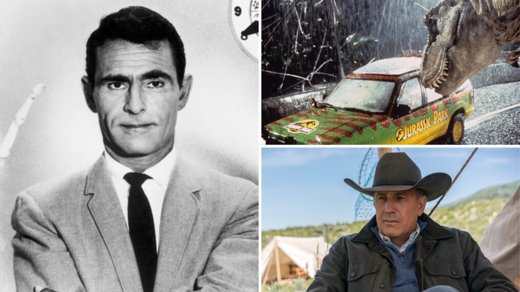 'The Twilight Zone,' 'Jurassic Park,' 'Yellowstone'