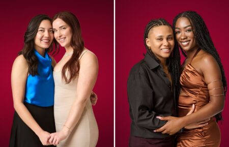 Couples Haley and Pilar and Aj and Britney of 'The Ultimatum: Queer Love' Season 2