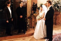 Leslie Horan as Miranda, Maurice Benard as Sonny, Vanessa Marcil as Brenda, Ingo Rademacher as Jax on 'General Hospital'
