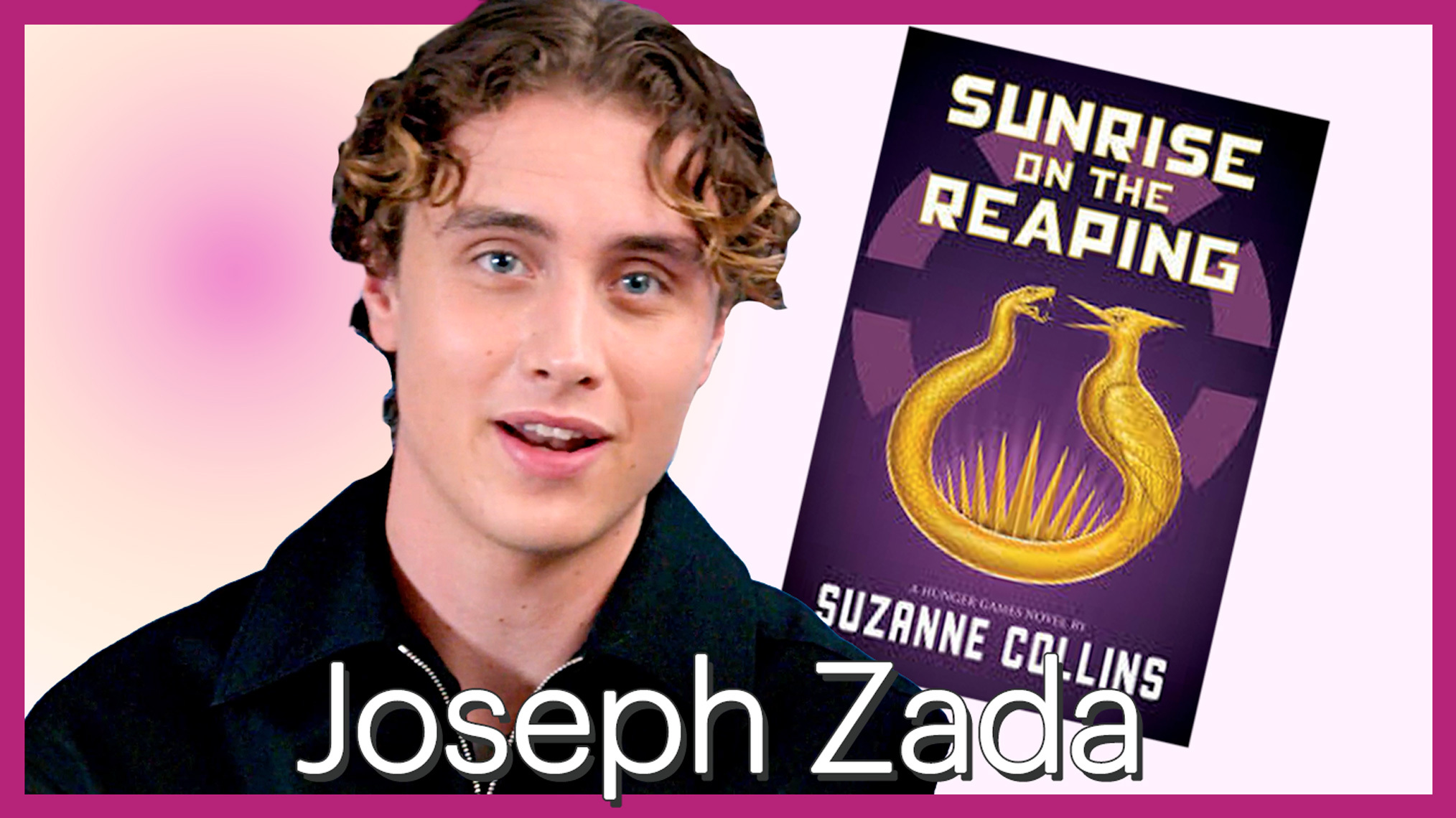 Joseph Zada as Haymitch in The Hunger Games: Sunrise on the Reaping