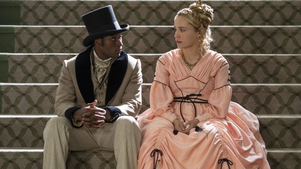 Ernest Kingsley Jr. and Iola Evans in 'Washington Black'