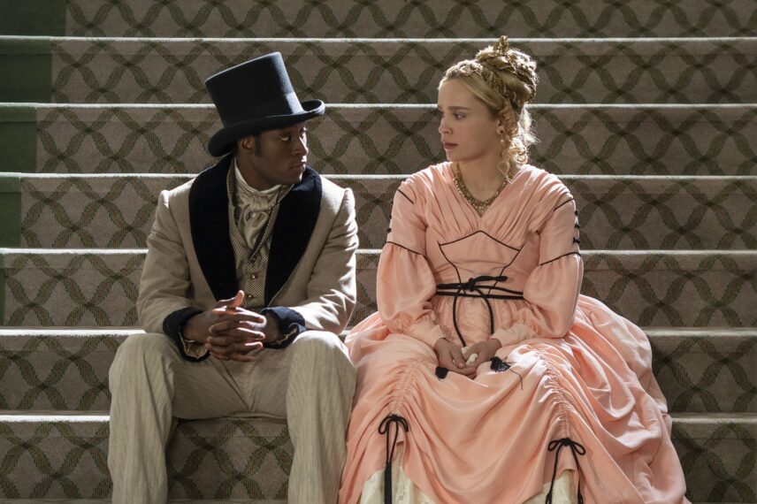 Ernest Kingsley Jr. and Iola Evans in 'Washington Black'