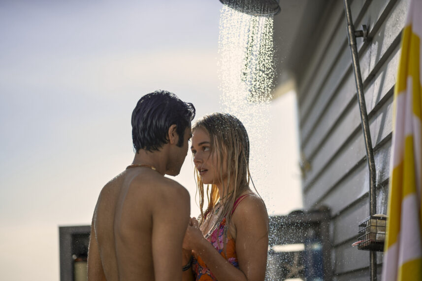 Shubham Maheshwari and Emily Alyn Lind as Gat and Cadence in 'We Were Liars'