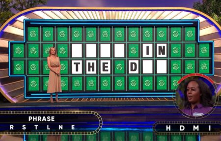 Wheel of Fortune contestant Corrina Bain on game show on October 17, 2024
