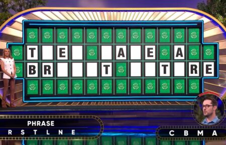 Wheel of Fortune contestant Gerard Amento solving the Bonus Round puzzle on October 16, 2025