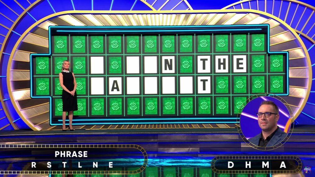 Wheel of Fortune contestant Jeremy Frasca solving the Bouns Round puzzle on 6/6/2025