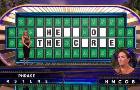 Wheel of Fortune contestant Jesse Larson solving the Bonus Puzzle