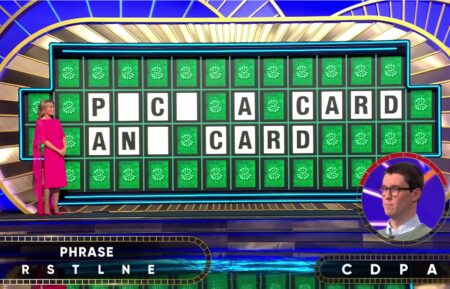 Wheel of Fortune contestant Pat Ralph solving the Bonus Round puzzle on Thursday, June 6, 2025