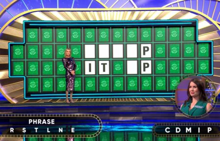 Wheel of Fortune contestant Sheree Corder solving the Bonus Puzzle on Monday, March 31, 2025