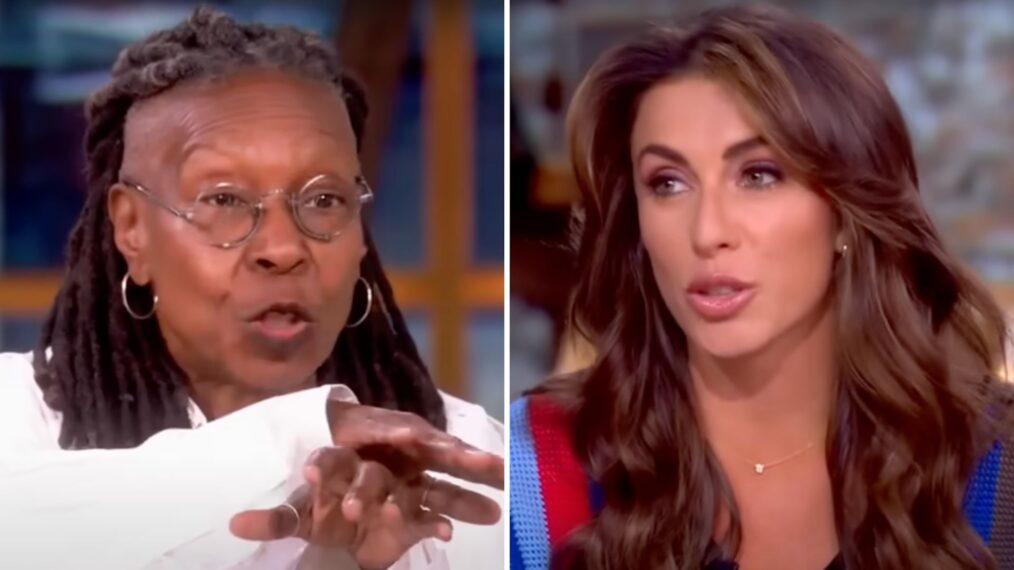 Whoopi Goldberg and Alyssa Farah Griffin