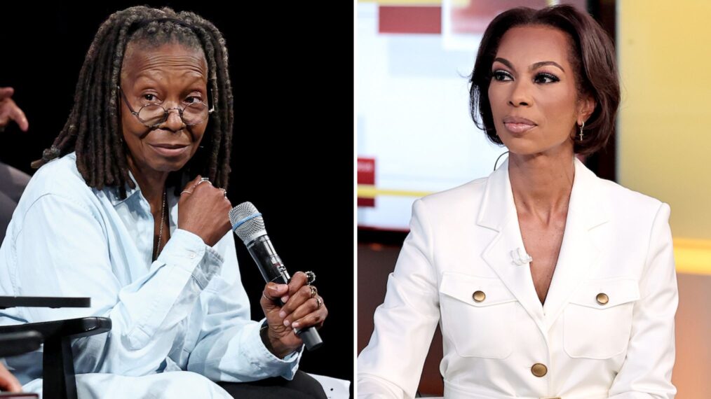 Whoopi Goldberg and Harris Faulkner