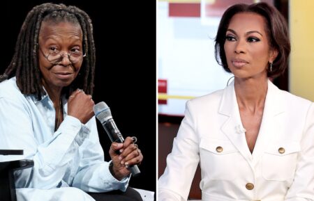 Whoopi Goldberg and Harris Faulkner