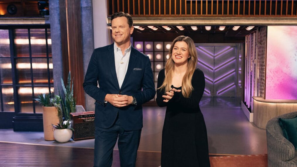 Willie Geist and Kelly Clarkson on 'The Kelly Clarkson Show,' Episode BP168