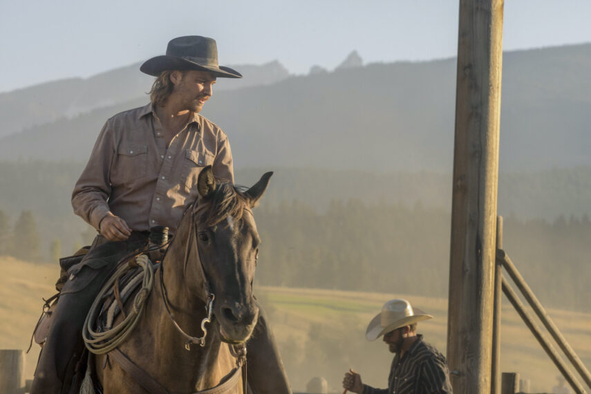 Luke Grimes as Kayce Dutton in Y: Marshalls