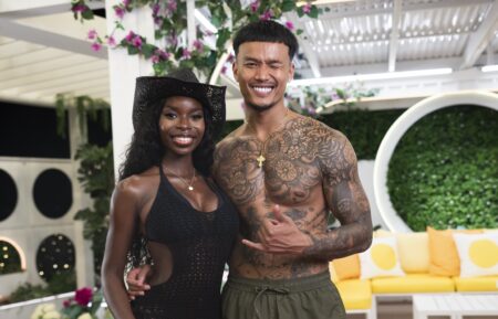 Olandria Carthen, Zak Srakaew on 'Love Island USA' Season 7