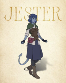Laura Bailey as Jester in 'The Mighty Nein'
