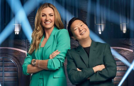 99 to Beat hosts Erin Andrews and Ken Jeong