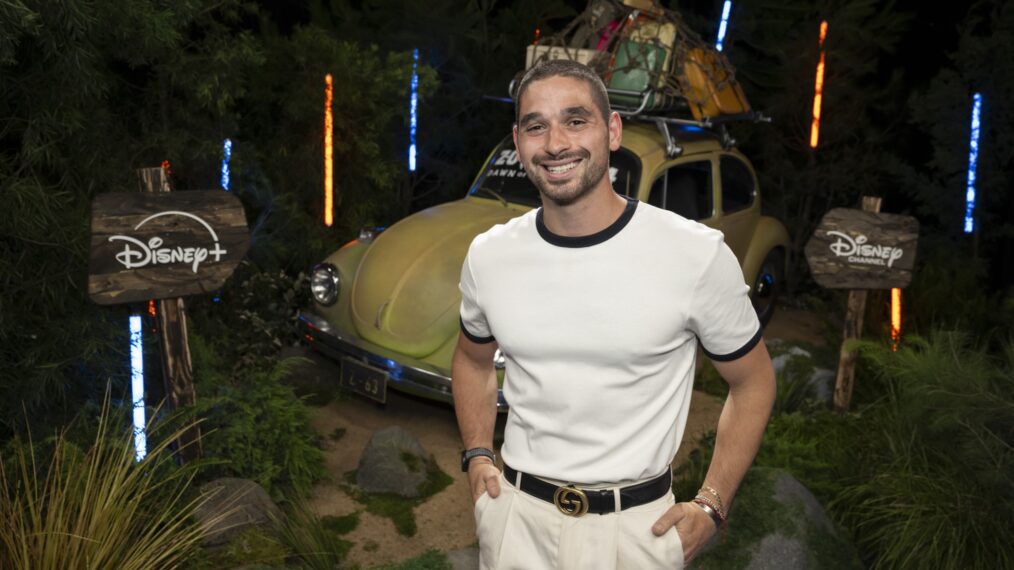 Alan Bersten attends the 'Zombies 4' Los Angeles premiere in July 2025.