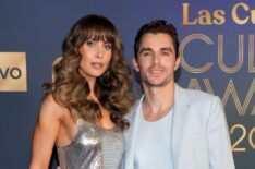 Alison Brie and Dave Franco attend The 2025 Las Culturistas Culture Awards in Los Angeles, July 2025.