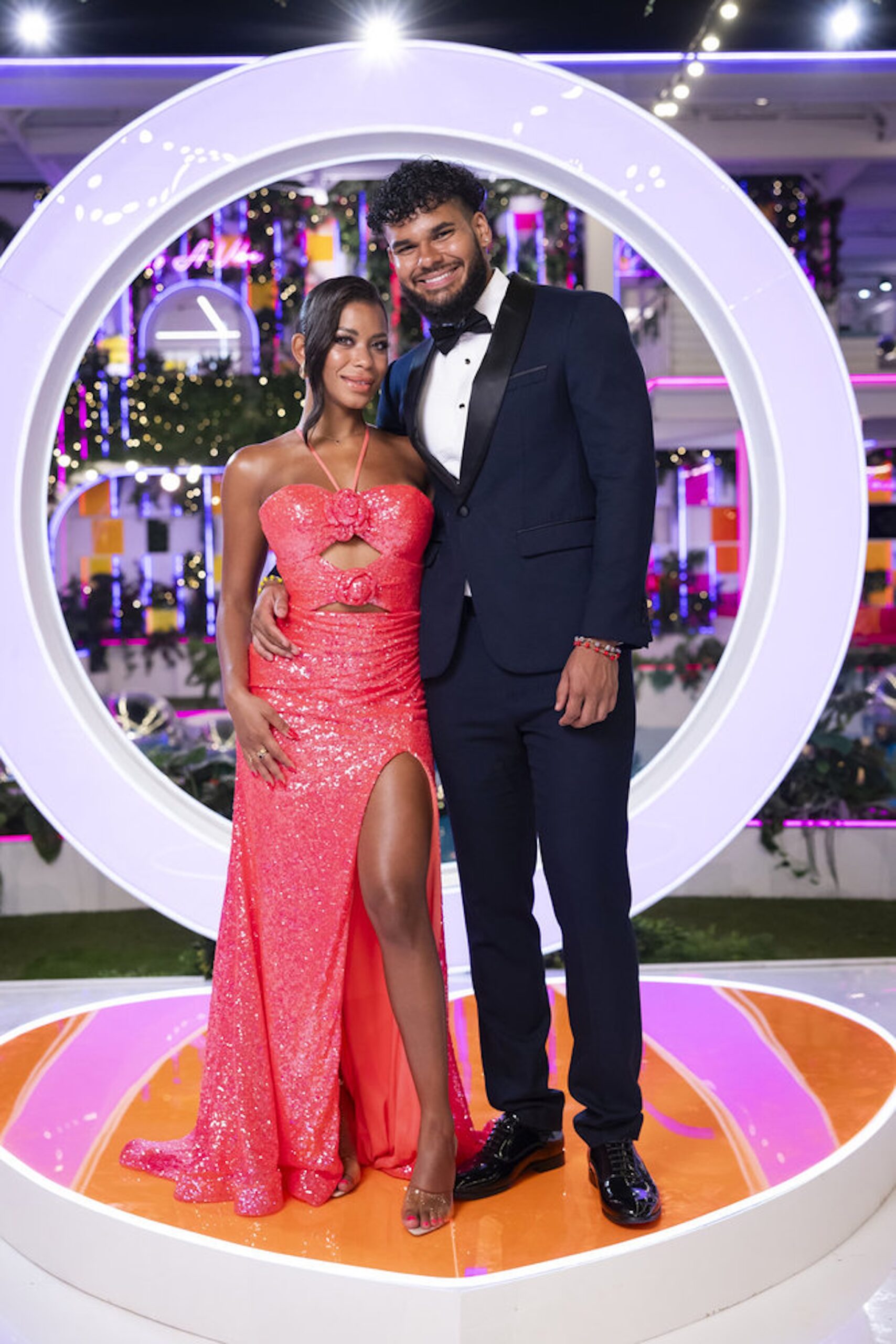 Amaya Espinal Bryan Arenales on the Season 7 finale of Peacock's 'Love Island USA.'