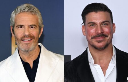 Andy Cohen and Jax Taylor.