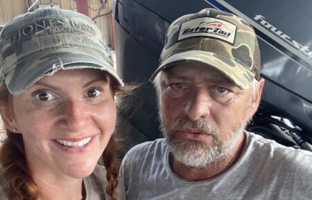 'Swamp People' stars Ashley Jones and Junior Edwards.