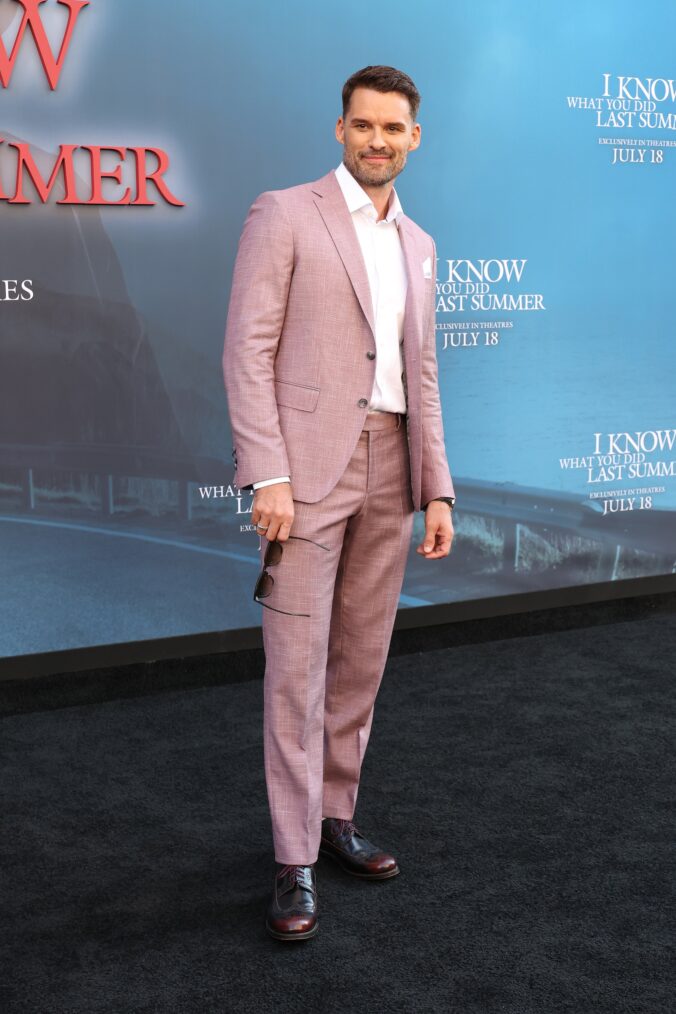 Austin Nichols attends the 'I Know What You Did Last Summer' Los Angeles premiere, July 2025.