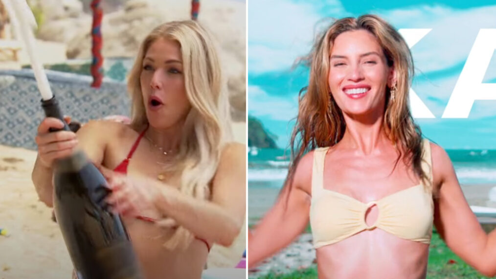 Kelsey Weier and Kat Izzo on Bachelor in Paradise Seasons 7 and 10