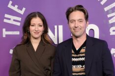 Jessy Hodges and Beck Bennett attend SNL50