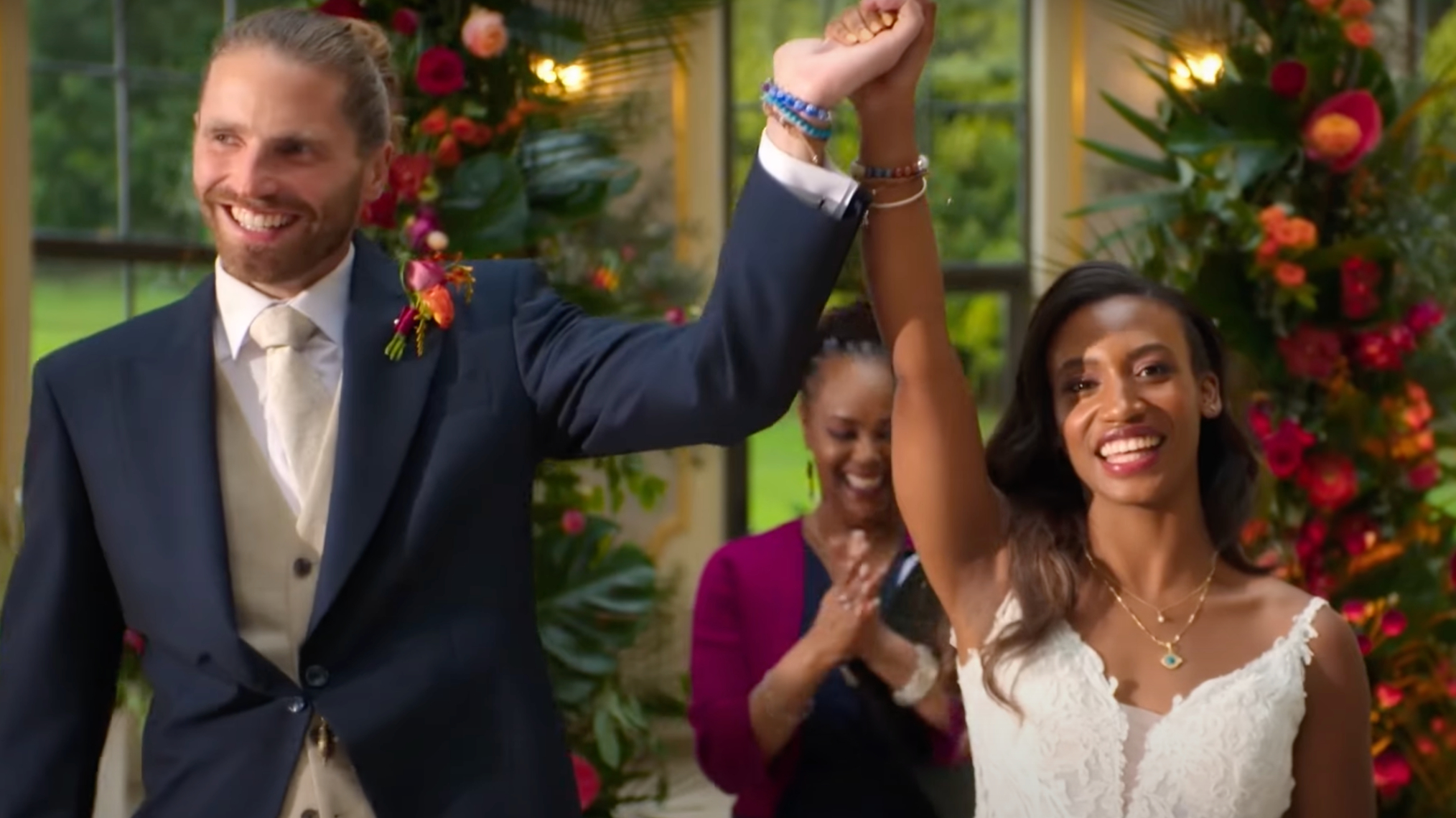 Benaiah and Nicole in Love Is Blind UK Season 1