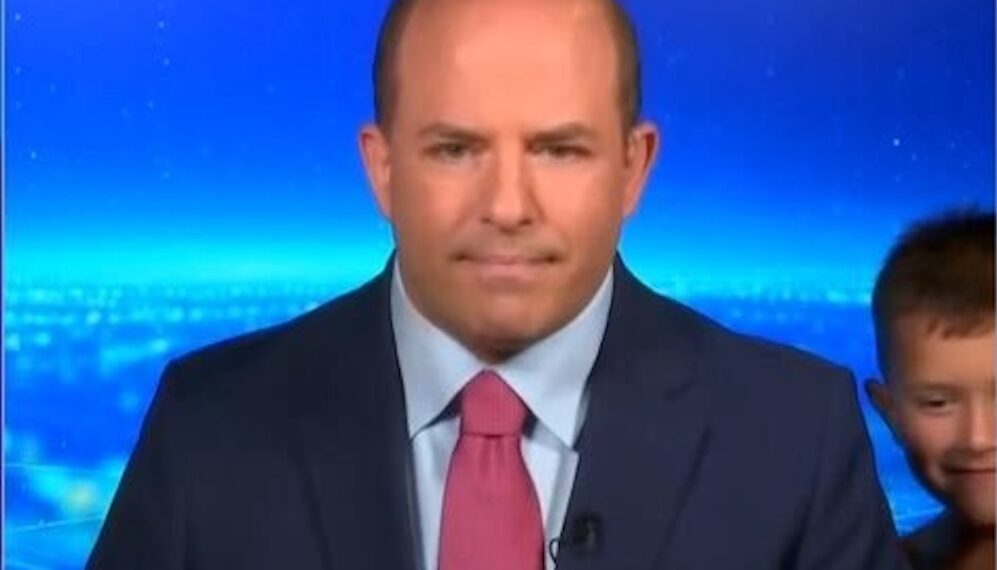 Brian Stelter's son, Story, crashes his on-air CNN interview, July 20, 2025.