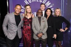 Craig Melvin, Savannah Guthrie, Al Roker, Willie Geist, Laura Jarrett, and Dylan Dreyer at 'SNL50: The Homecoming Concert.'