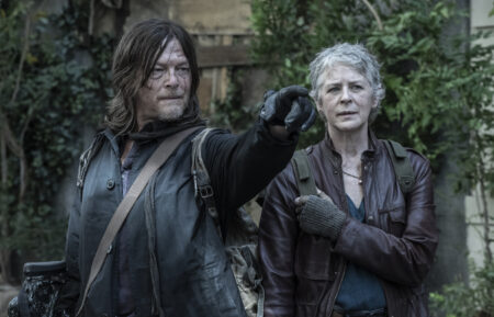 Norman Reedus as Daryl Dixon, Melissa McBride as Carol Peletier in 'The Walking Dead: Daryl Dixon' Season 3